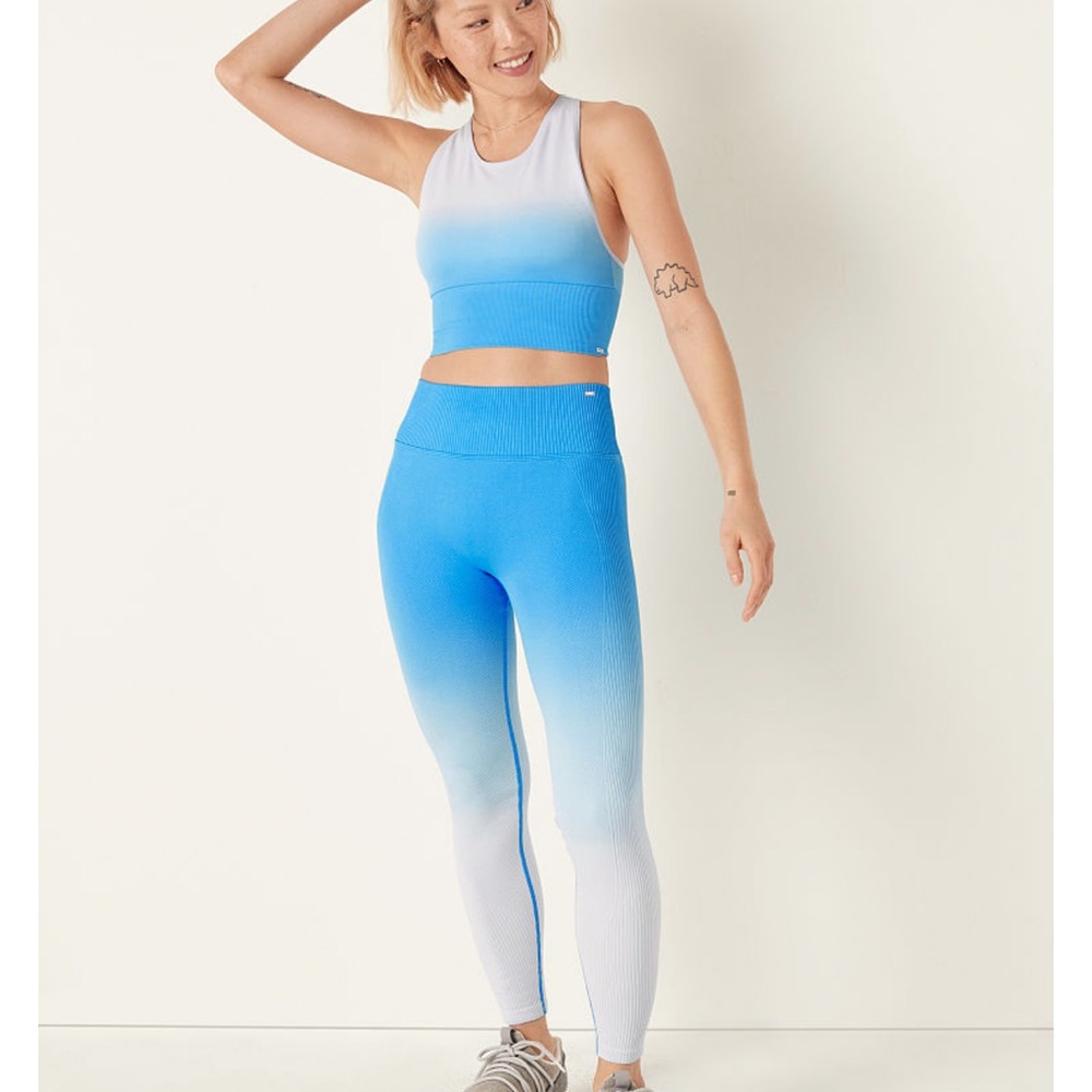 Victoria secret seamles work out seamless leggings  set